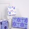 Hanukkah Wrapping Paper Roll - Mini Roll - 3 Rolls - 17 Inch x 120 Inch Per Roll - Menorah Lights, the Star of David and Dreidels Design